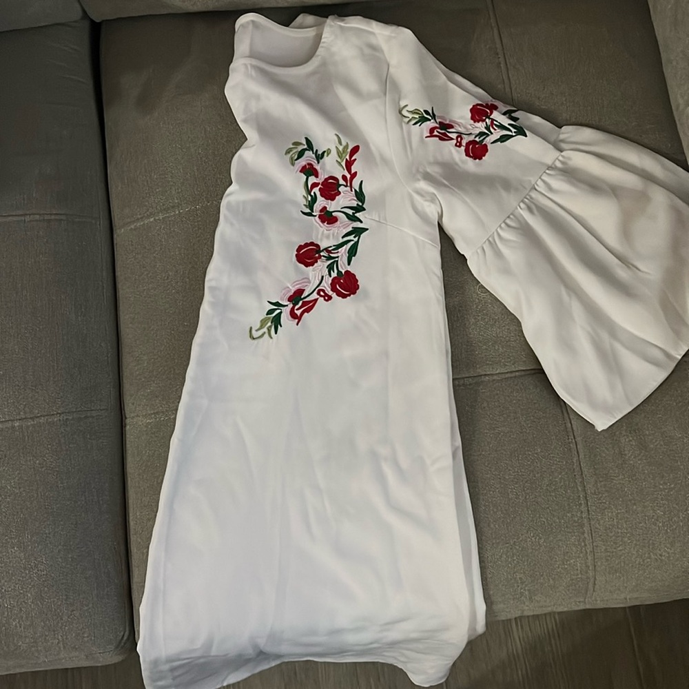 White dress